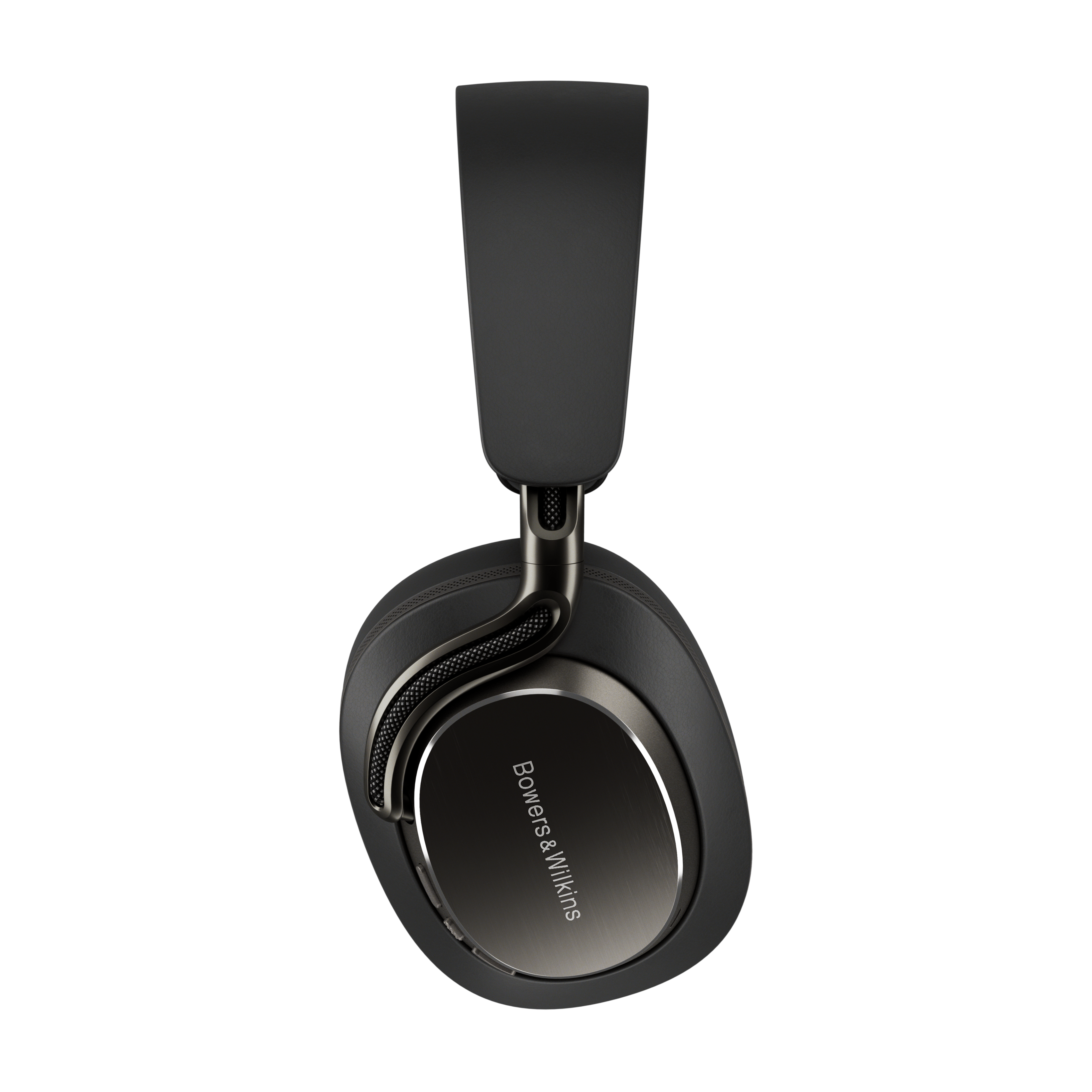 Bowers & Wilkins Px8 S2のサイドビュー - 40mmカーボンドライバーと高剛性シャーシを搭載
