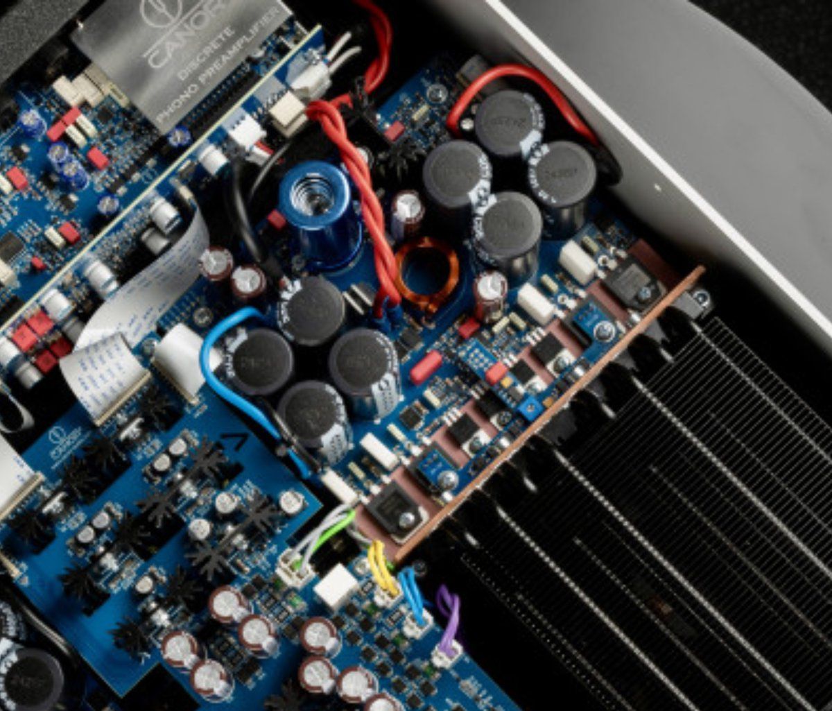 CANOR AUDIO VIRTUS A3 独自のプリント基板加工CMT（CANOR PCB Milling Technology）