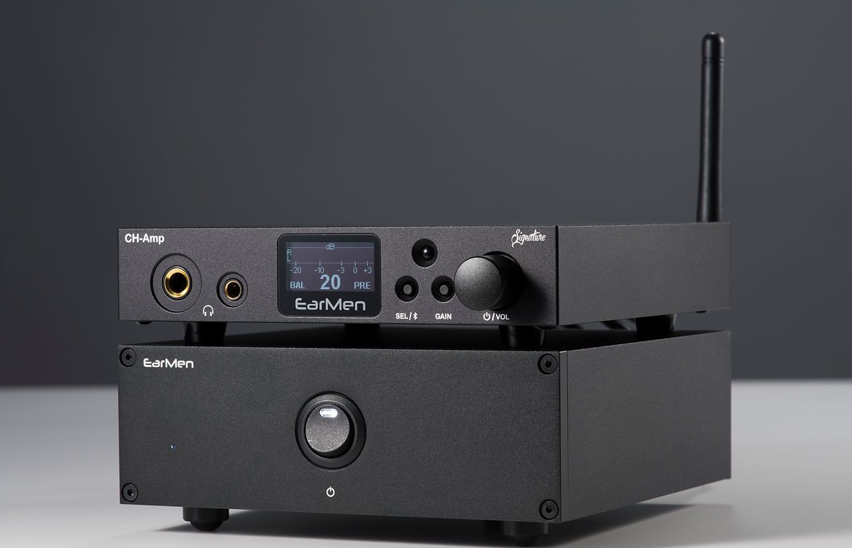 【新製品】EARMEN、電源別体のDAC内蔵フルバランスヘッドホンアンプ「CH-AMP Signature」。約20万円
