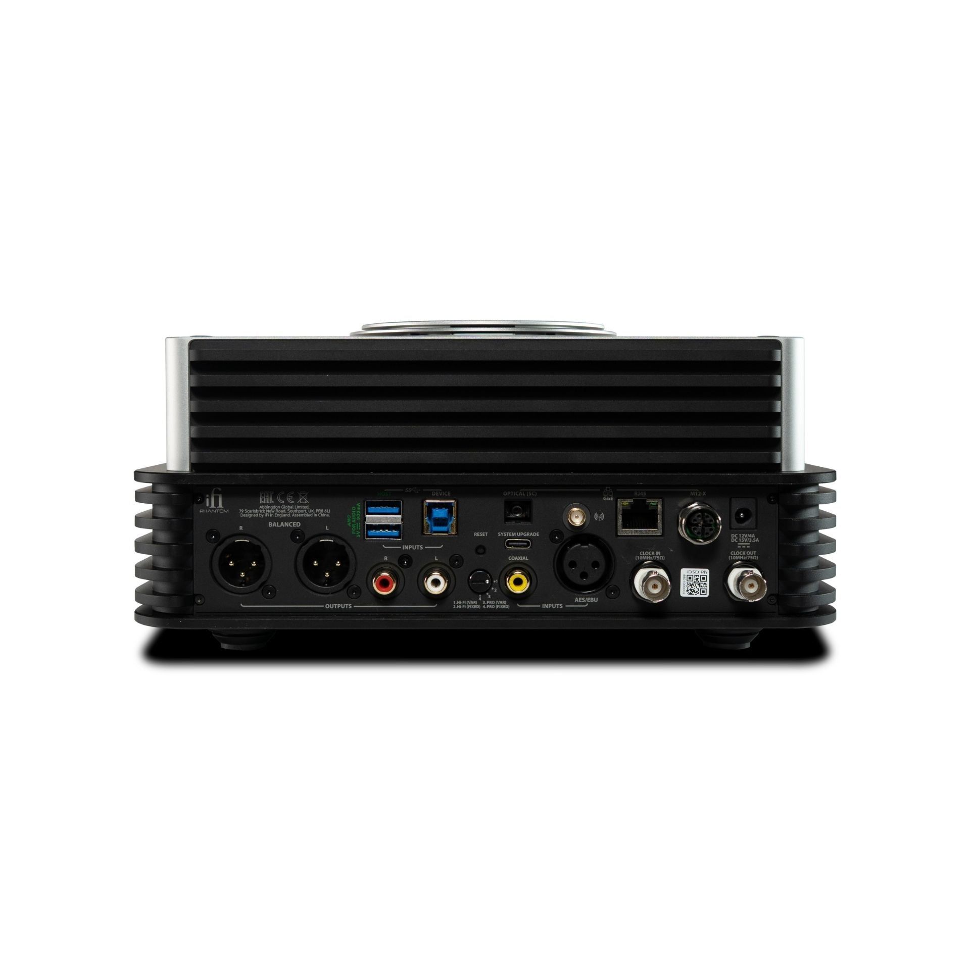 iDSD Phantom front angle view