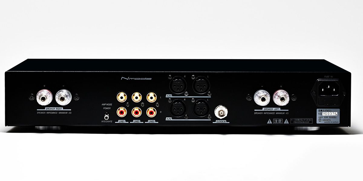 Nmode X-PM11 背面端子とデザイン詳細