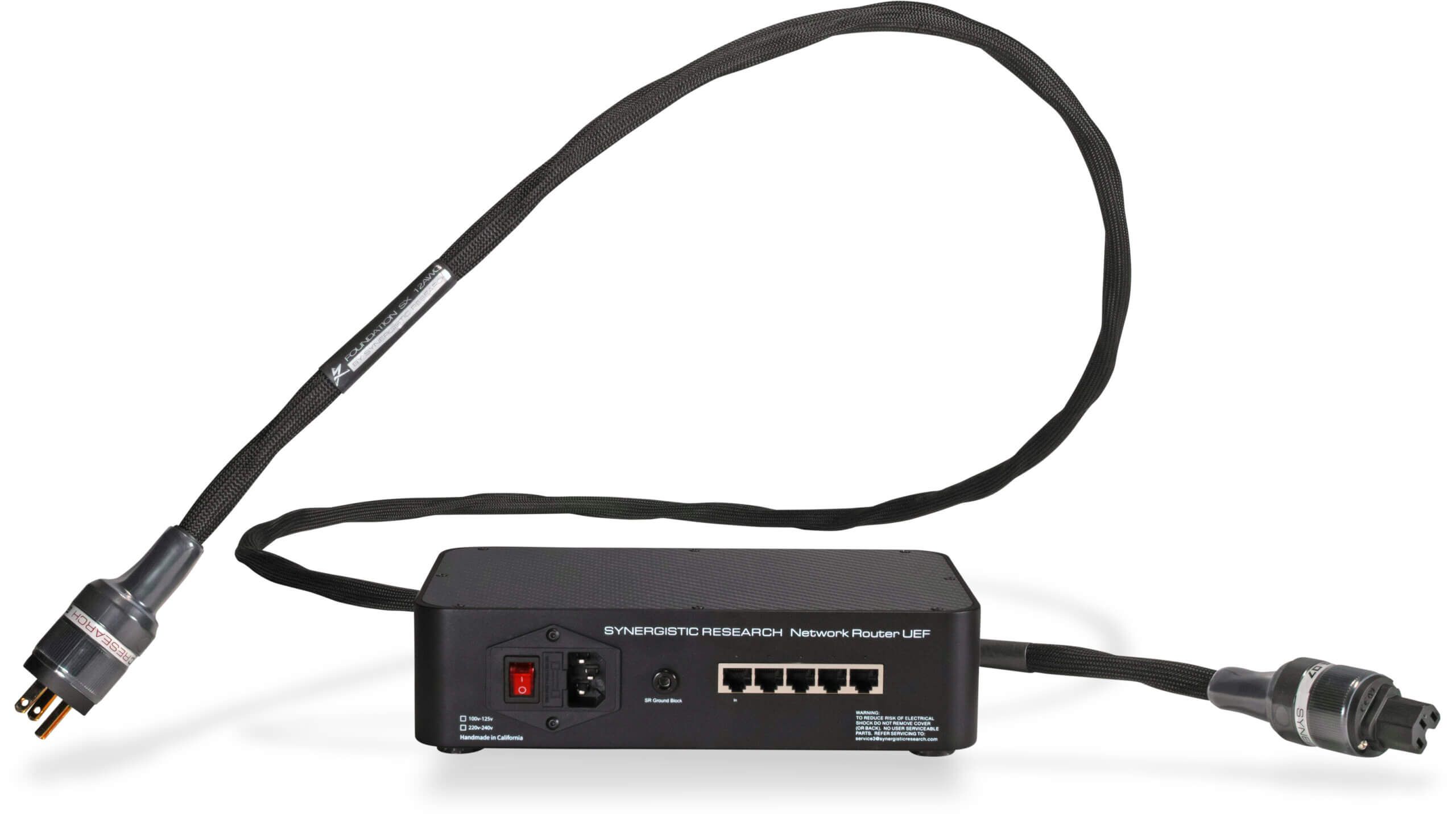 Synergistic Research Network Router UEF レビュー：音響の錬金術師によるネットワークオーディオへの回答